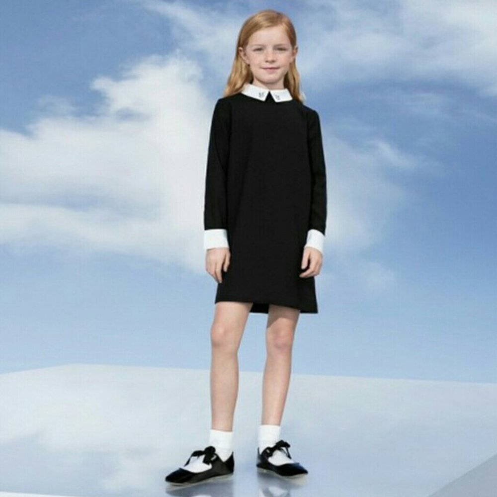 NWOT! Victoria Beckham x Target Bunny Collar Shift Dress